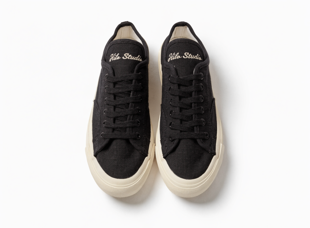 Tenis bajos de lona